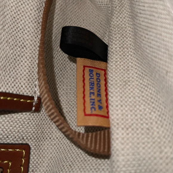 Dooney & Bourke Olive Green and Tan Shoulder Bag - Picture 9 of 9